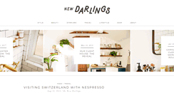 Desktop Screenshot of newdarlings.com